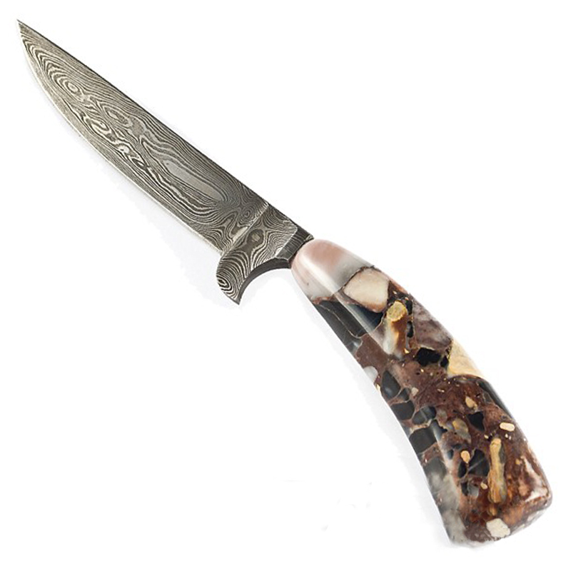 Messer Stone Edge Bavarian Hunter inkl. Lederscheide