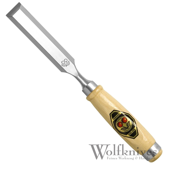 Stechbeitel mit Weißbuchenheft - Breite 14 mm