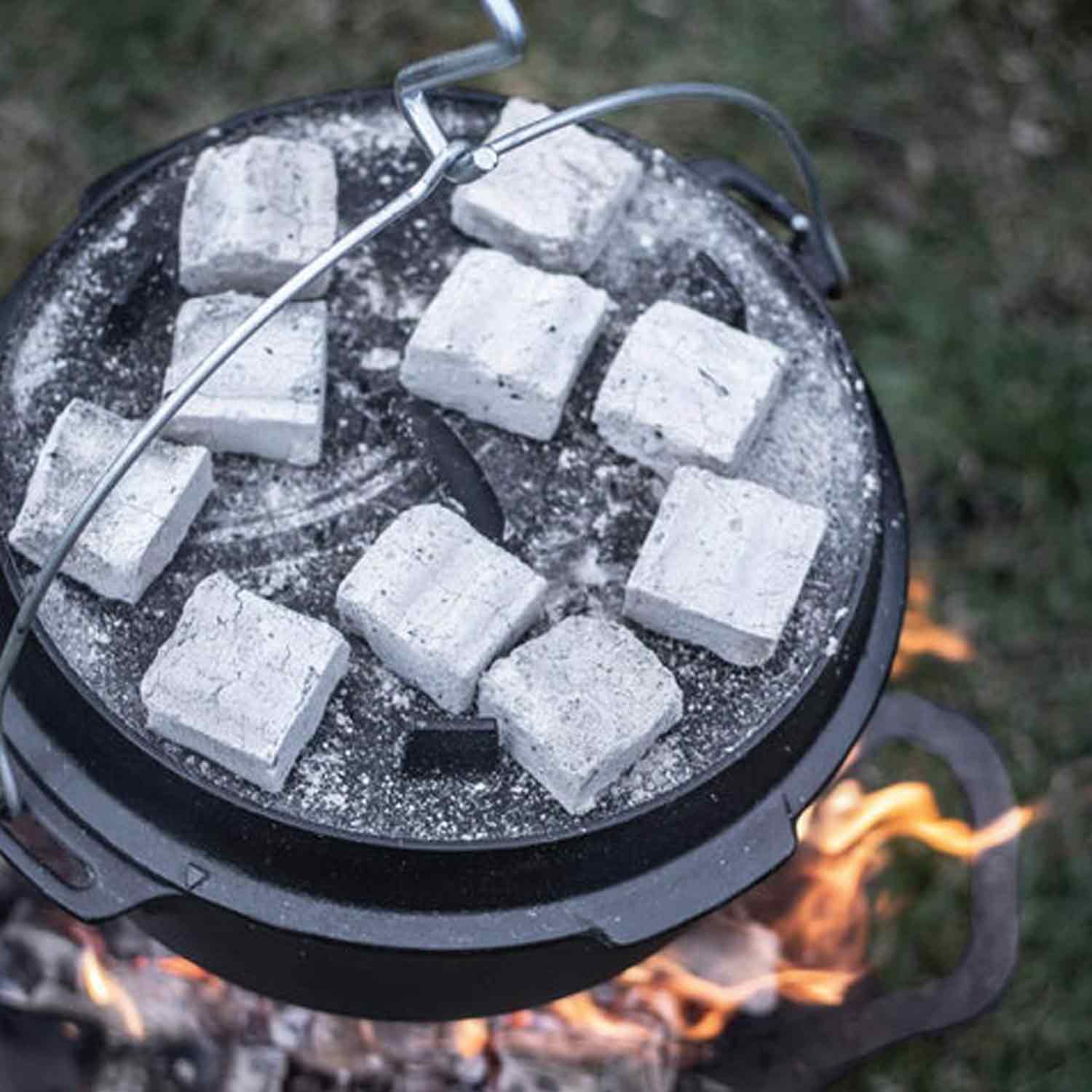 Cabix Plus Briketts für Feuertopf und Grill - 3 kg