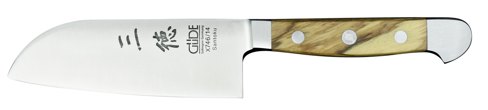 Güde Santoku 14 cm Serie Alpha Olive X746/14