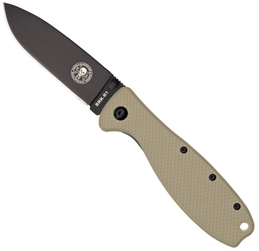 ESEE Zancudo - Desert Tan mit schwarzer Klinge