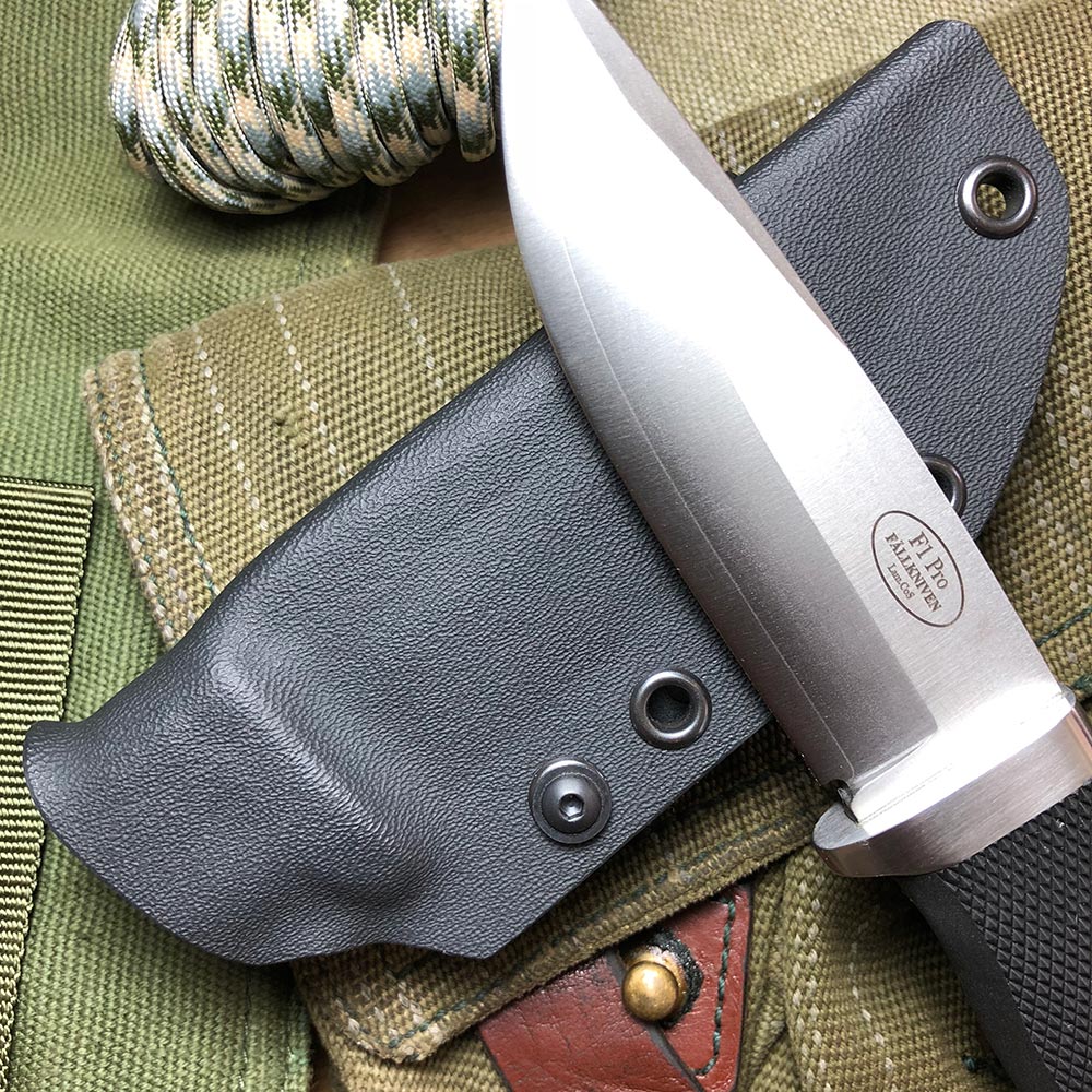 Kydexsheath in black for Fällkniven F1PRO