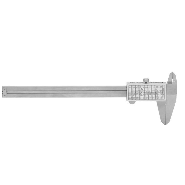 Messschieber 150 mm Edelstahl - 4 Messmöglichkeiten