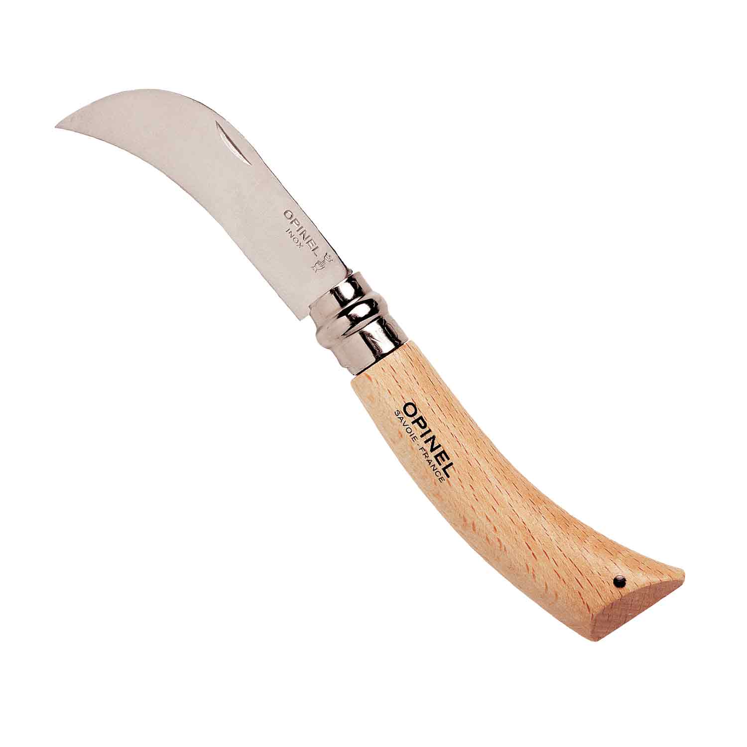 Opinel N° 8 Gärtnermesser - Buche - rostfrei