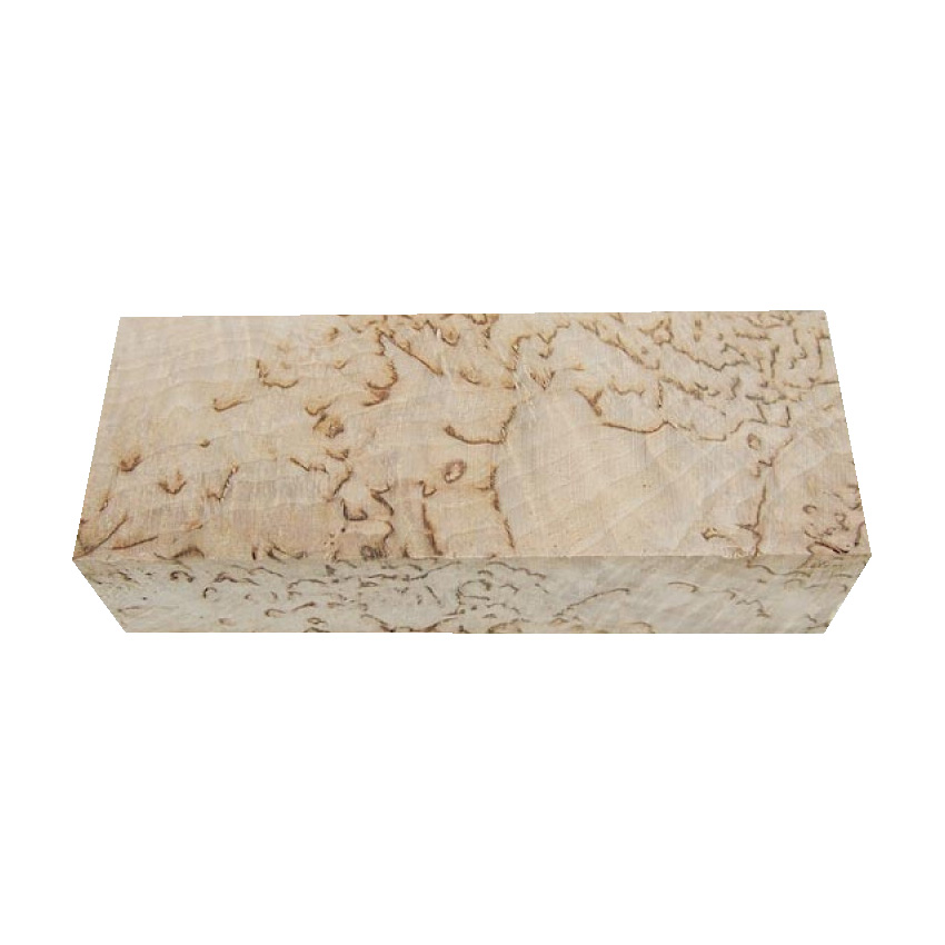 Maserbirke Kantholz - Premium Maserung 120 x 40 x 30 mm