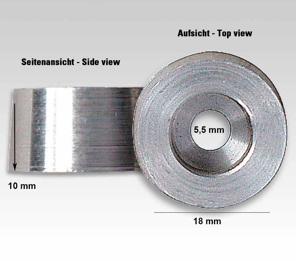 Knauf aus Aluminium