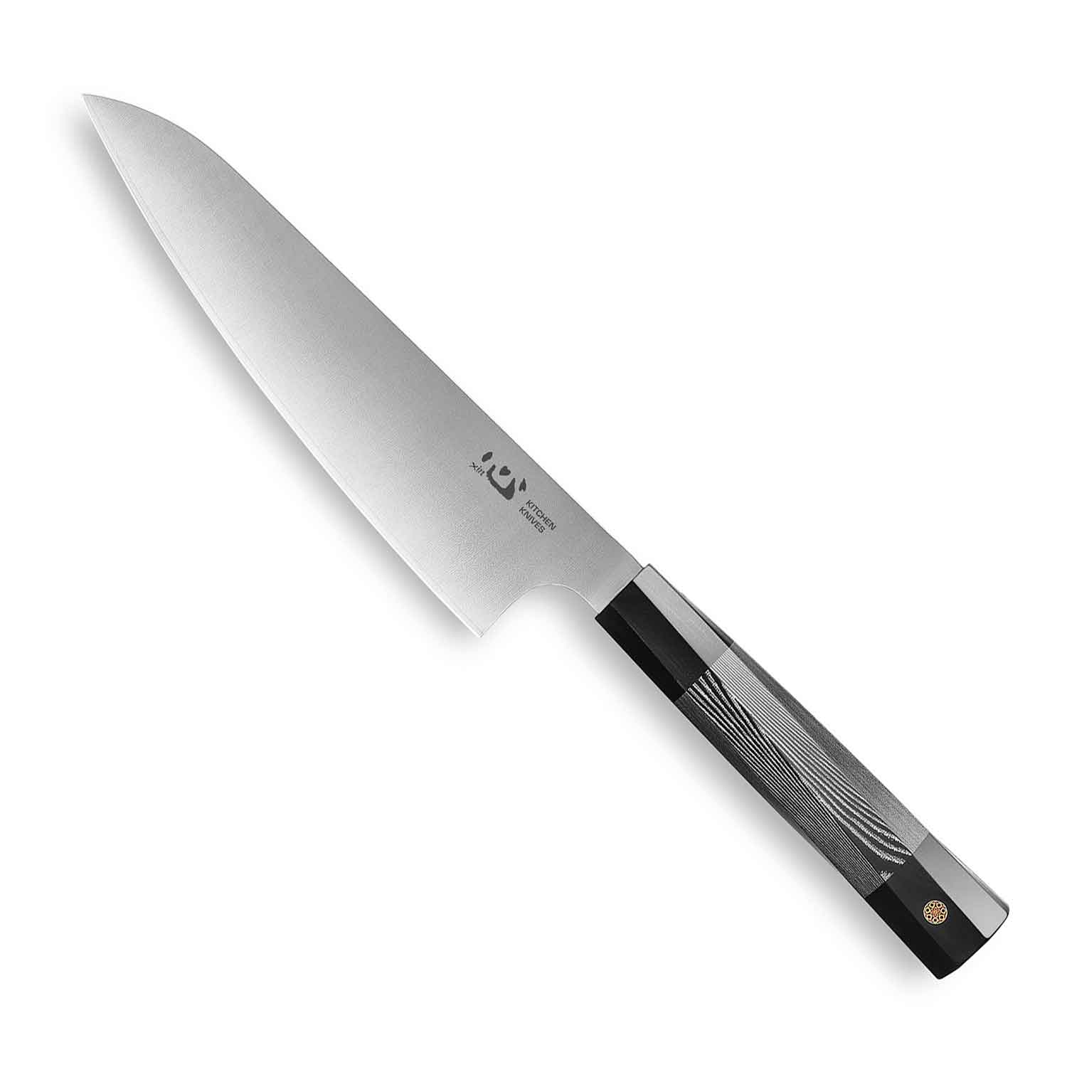 Gyuto Kochmesser XinCare - schwarz/weiß