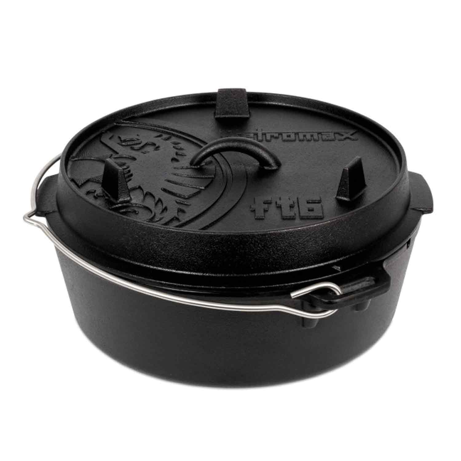 Feuertopf FT6 Dutch Oven mit flachem Boden - 5,5 Liter