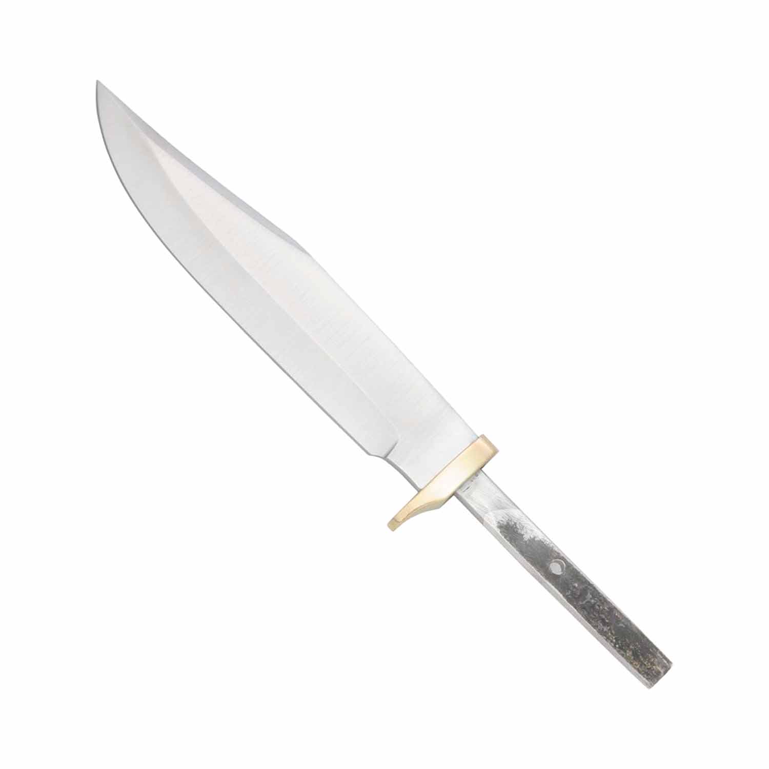 Messerklinge Small Bowie N° 1 mit Messingzwinge