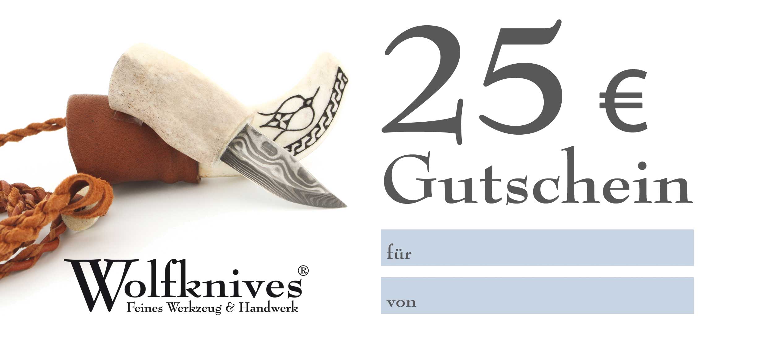 Voucher 25,- Euro