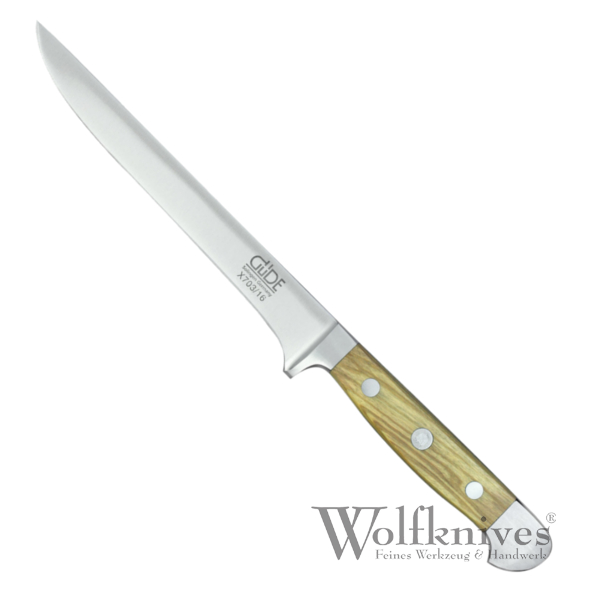 Güde Ausbeinmesser steif X703/16 - Serie Alpha Olive