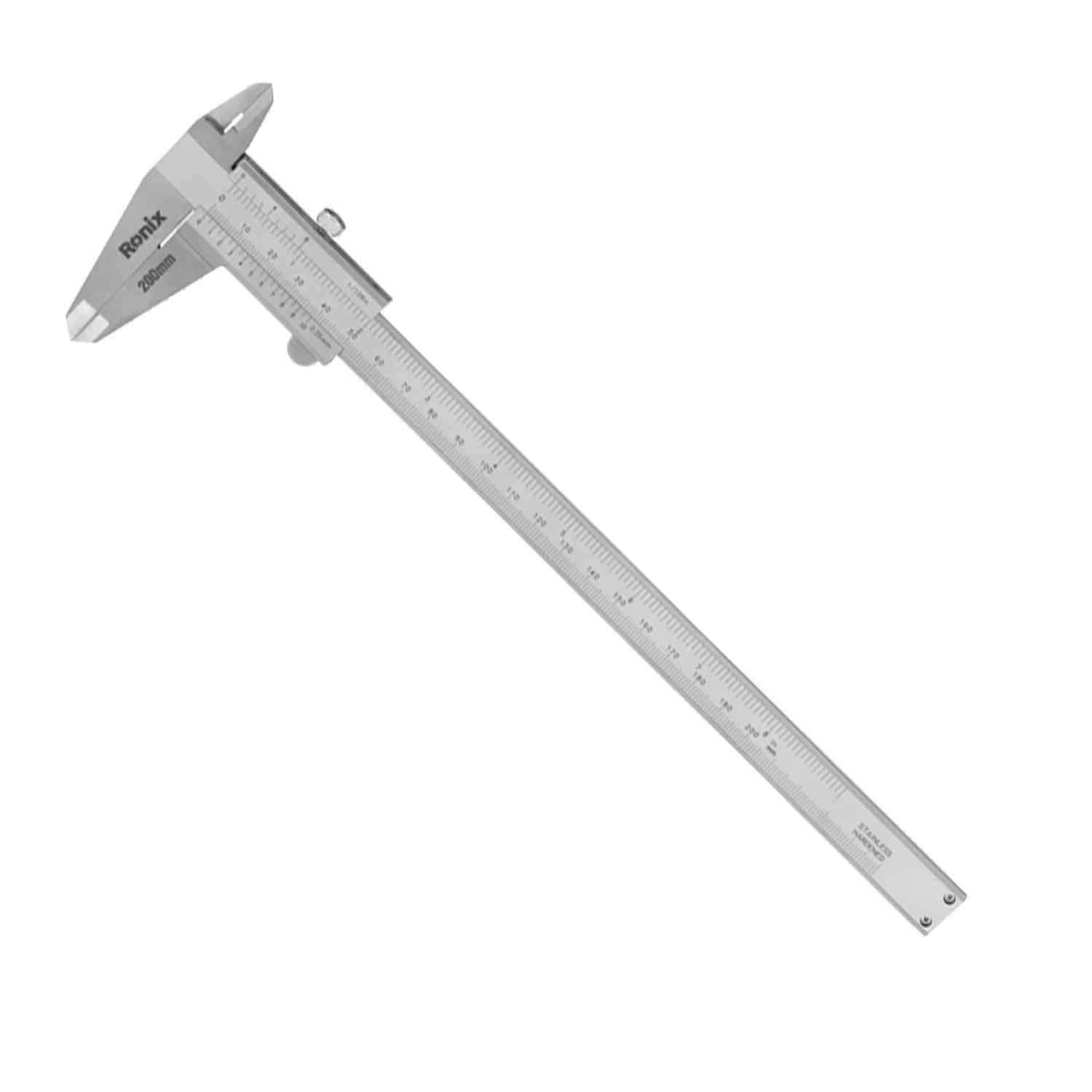 Messschieber 200 mm Edelstahl - 4 Messmöglichkeiten