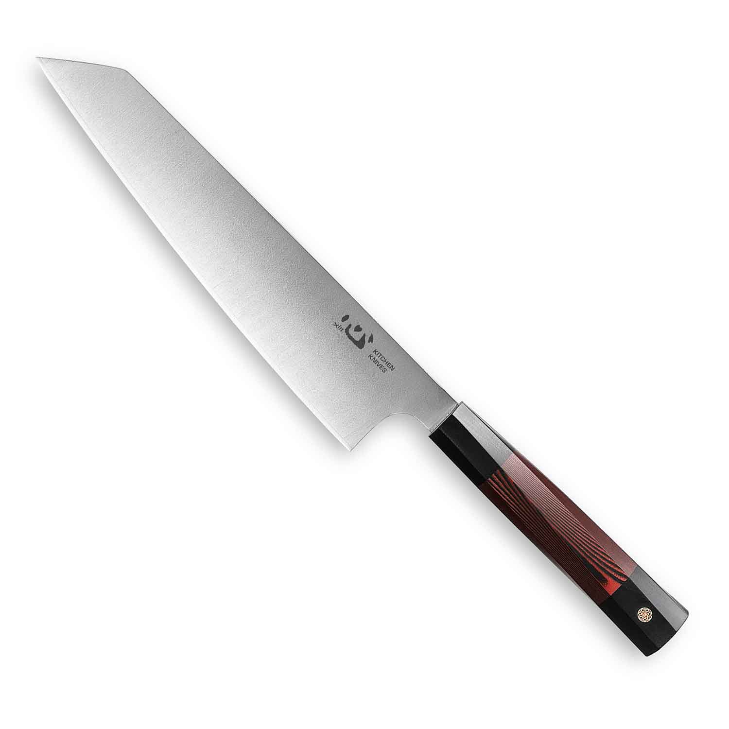Kiritsuke Gyuto Kochmesser XinCare - schwarz/rot