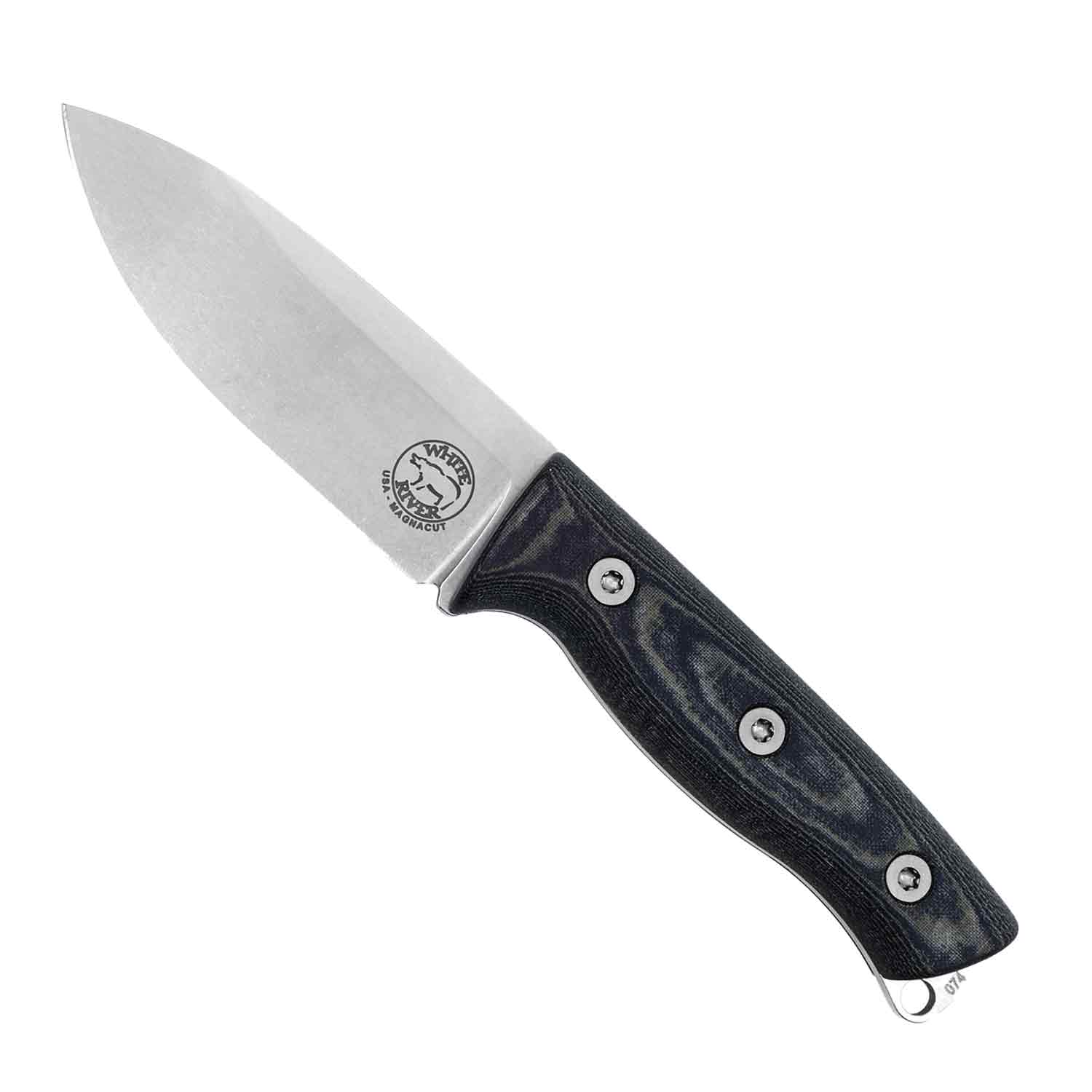 White River Ursus Cub - Black Olive Micarta Griff